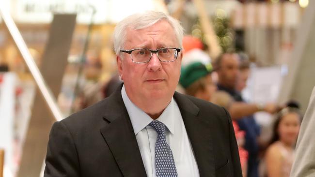 24/11/2017: Incoming Myer chairman, Garry Hounsell, arrives for the AGM at their Bourke Street store in Melbourne. Stuart McEvoy for The Australian.