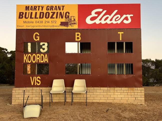 Country footy, the heartbeat of a small town. Picture: Supplied