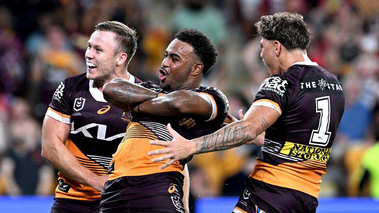 NRL 2023 Broncos star Reece Walsh’s celebration ignites Dolphins