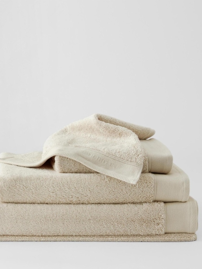 Sheridan Eris Soft Luxury Towel Collection. Picture: THE ICONIC.