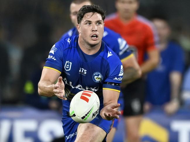 Mitch Moses is also behind the interim coach. Picture: NRL Photos