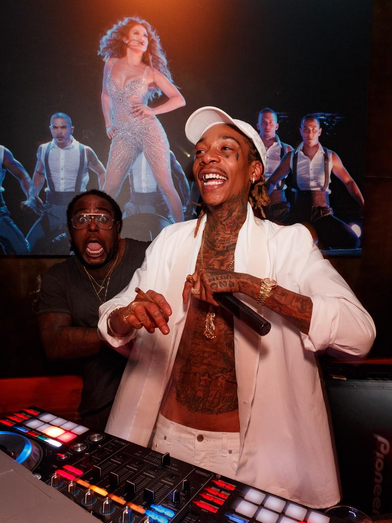 Wiz Khalifa attends Jennifer Lopez’s 2015 American Music Awards After Party hosted by CIROC with Cross Pens on November 22, 2015 in Los Angeles, California. Picture: Getty