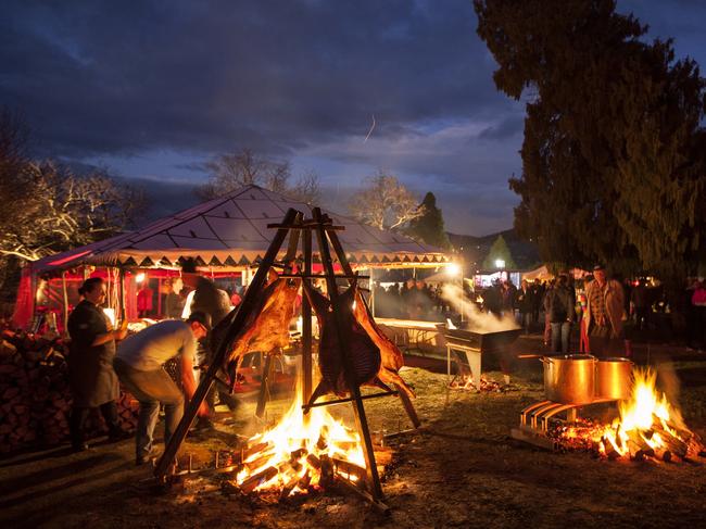 Dark Mofo Willow Court Garden Party. Pix supplied by MONA/Remi Chauvin