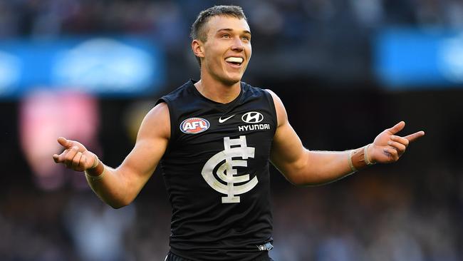 Patrick Cripps is hoping to play finals for the first time in his seven-year career.