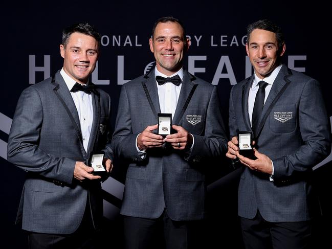 The Storm turned Cronk, Smith and Slater into Hall of Famers. Picture: Brendon Thorne/Getty Images