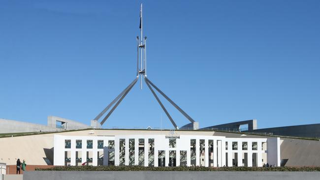 Parliament House in Canberra. Picture Kym Smith