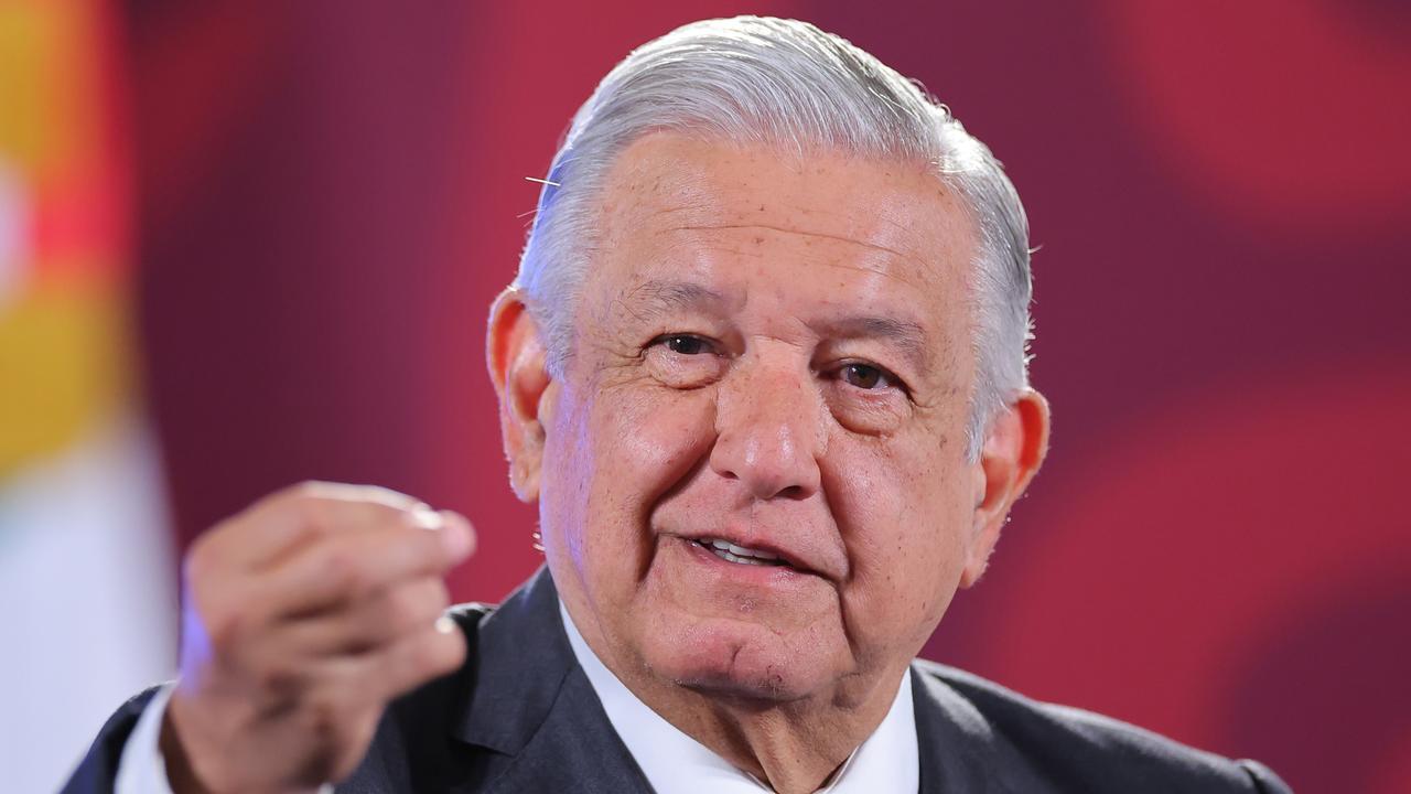 President of Mexico Andres Manuel Lopez Obrador will meet US President Biden following the death of migrants found in an abandoned truck. Picture: Hector Vivas/Getty Images