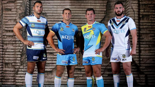 Gold Coast Titans launch 2016 playing strip Gold Coast Bulletin