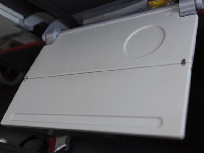 The humble tray table is a haven for bacteria.