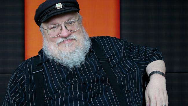 George.R.R.Martin is author and creator of Game of Thrones. George is in Sydney to promote Game of Thrones season four coming in 2014 on Foxtel's Showcase. Pictured at Pullman Quay Grand. Picture Cameron Richardson