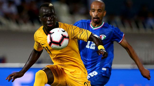 Can 2020 be Awer Mabil’s year? Picture: Tom Dulat/Getty Images