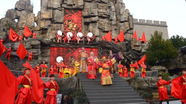 A show at a Songcheng theme park