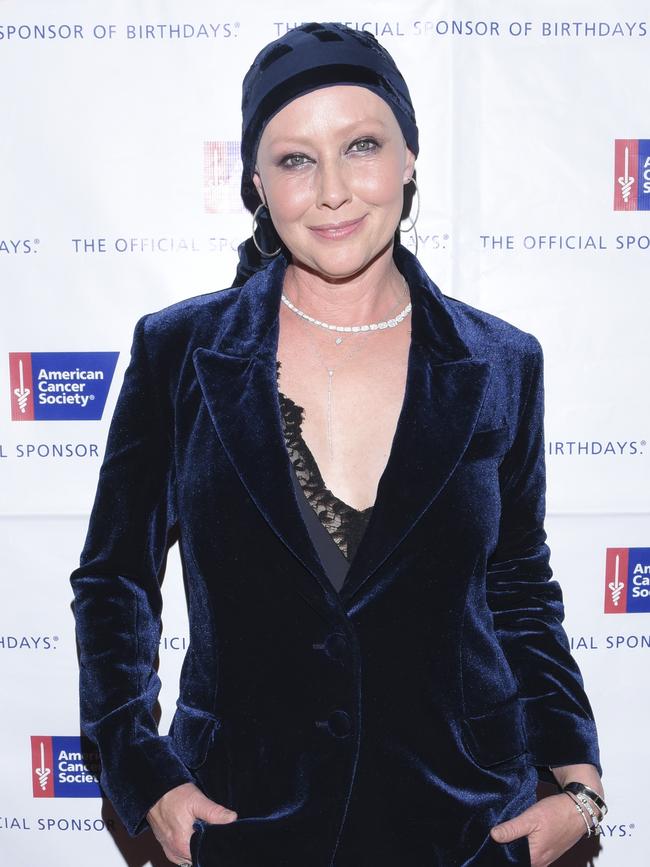 The star continues to attend events despite her cancer fight. Picture: Getty
