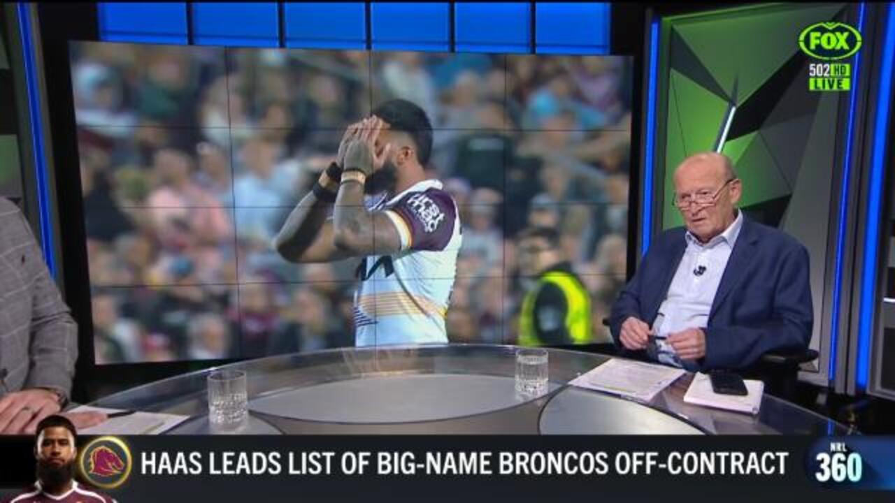 "NOT happy" – Haas set for Broncos exit?