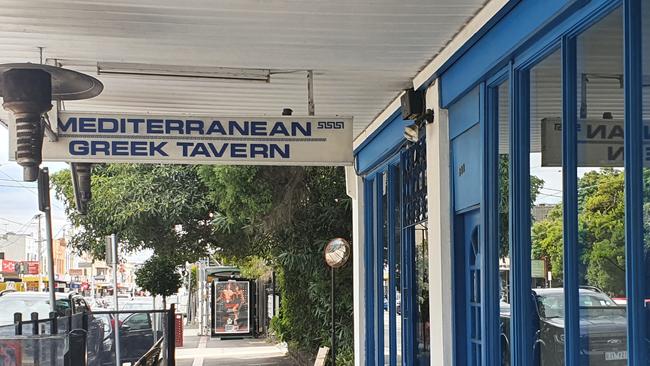 The owner of Glen Huntly Road’s Mediterranean Greek Tavern wants the GST cut. Picture: Lucy Callander