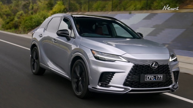 Lexus RX500h hybrid performance SUV driven