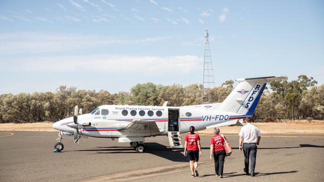 Australia’s oldest continuously operating Royal Flying Doctor Service base in Charleville celebrates 80 years of providing aerial health care to western Queenslanders. Picture: Supplied.