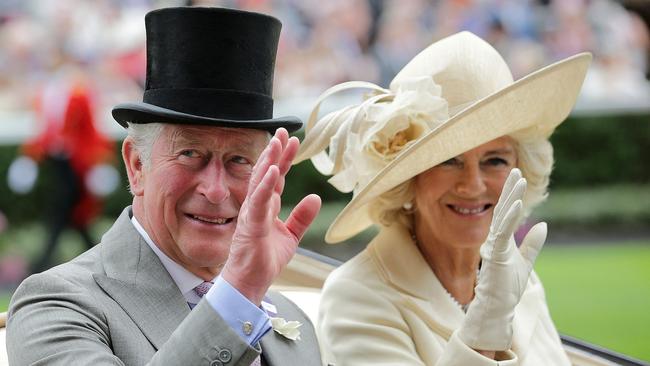 Prince Charles, Prince of Wales and his wife Britain's Camilla, Duchess of Cornwall. Picture: Daniel LEAL