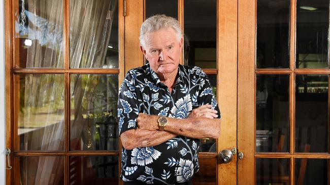 Rod Prior outside his Currajong home where both his cars were stolen on Thursday night. Picture: Shae Beplate.