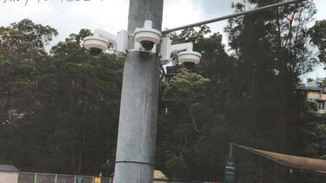 A photo of CCTV cameras at Northbridge Baths