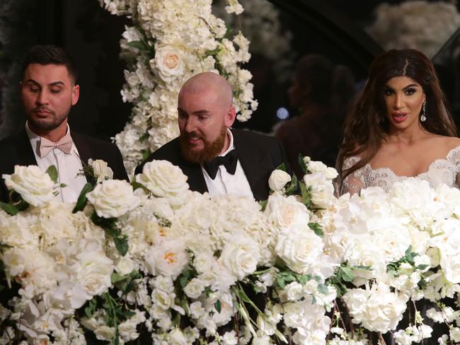 Salim Mehajer’s sister Kat had her massive wedding reception at Doltone House, Hyde Park. Picture: Jonathan Ng