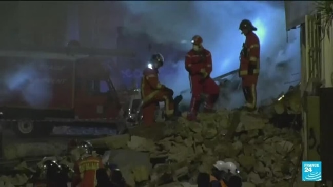 Building collapses in southern French city of Marseille