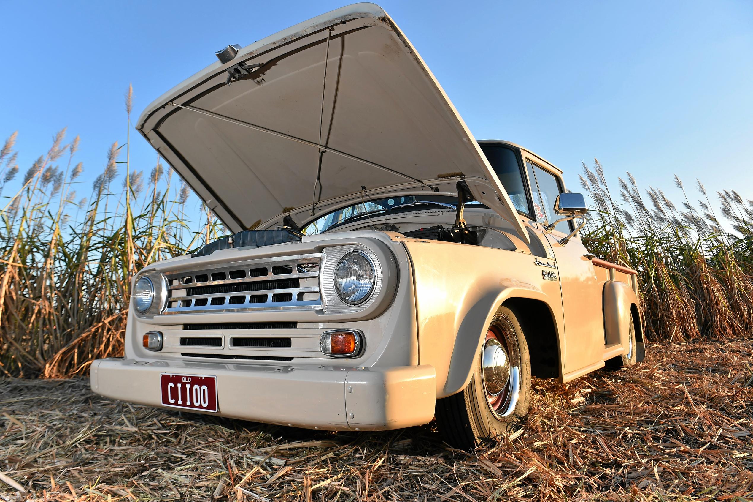 MY RIDE: 1968 International C1100  utility. Owner Andrew Jackson. Picture: Patrick Woods