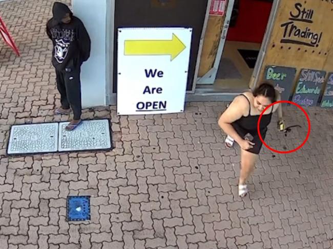 The owner of a tobacco shop on Ross River Road reported a woman had entered the shop and allegedly stole a pack of cigarettes around 6.30am on Thursday, February 20. Picture:Facebook/Natalie Lucas