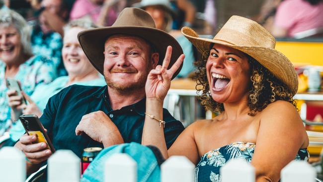 Having a ball at the 2025 Tamworth Country Music Festival. Picture: Tamworth Regional Council