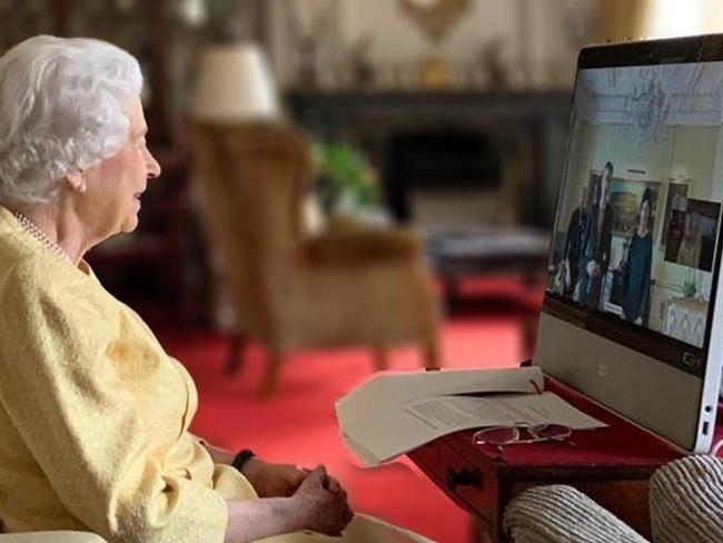 The Queen was pictured working at Buckingham Palace this week, allaying some fears over her health. Buckingham Palace/PA Wire