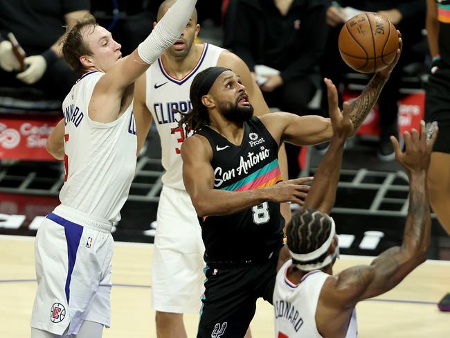 Patty Mills of the San Antonio Spurs.