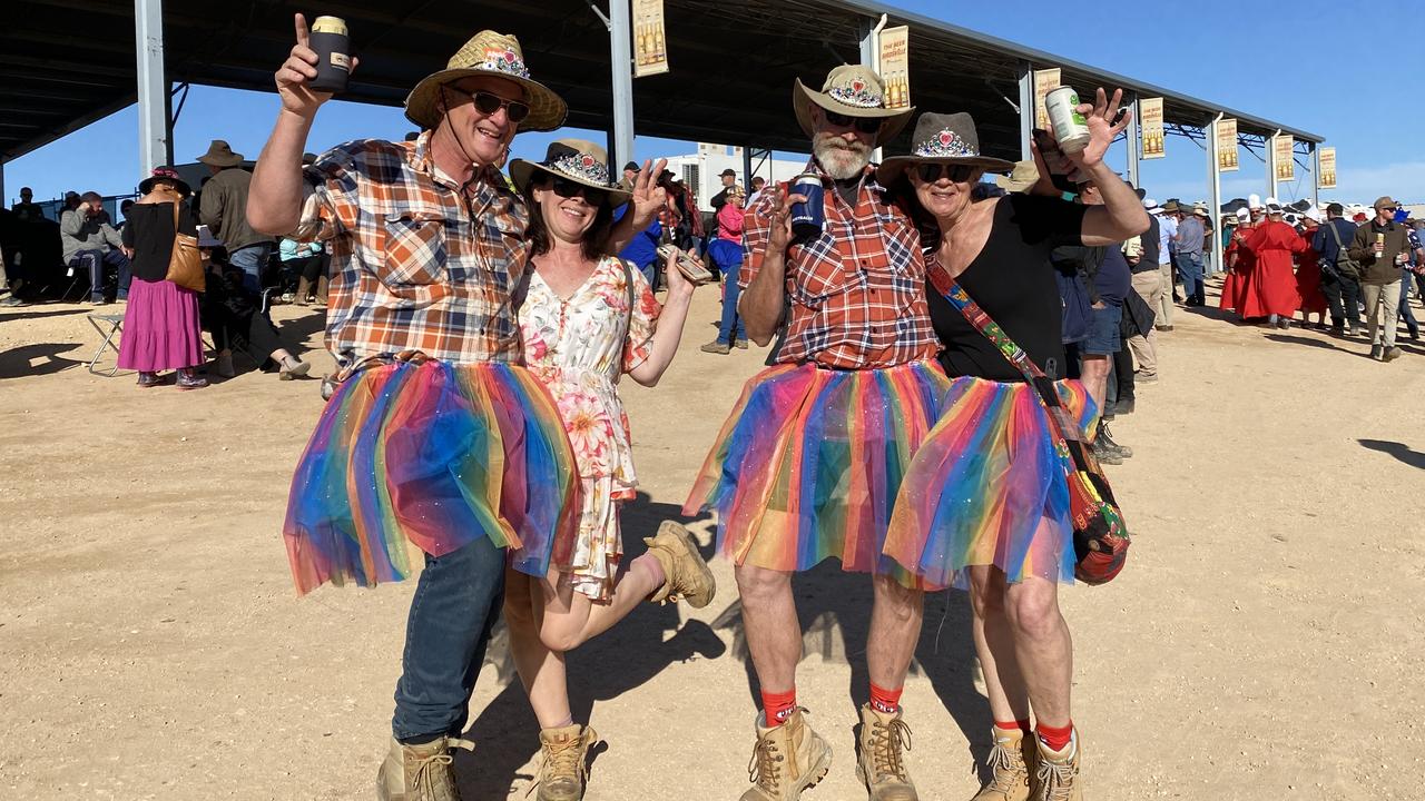 The colour from the Birdsville Cup.