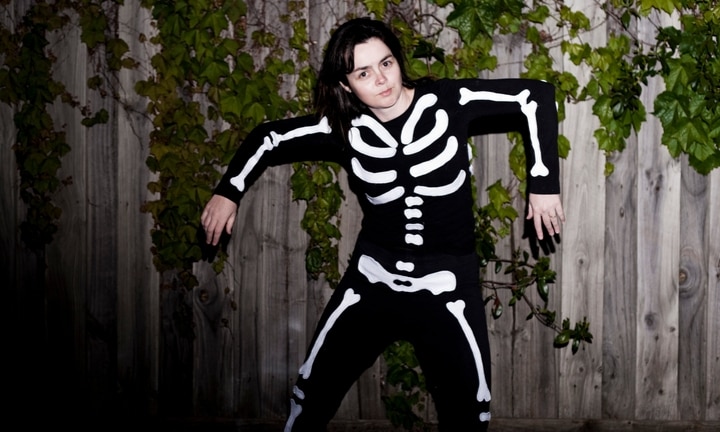 skeleton costume bones pattern