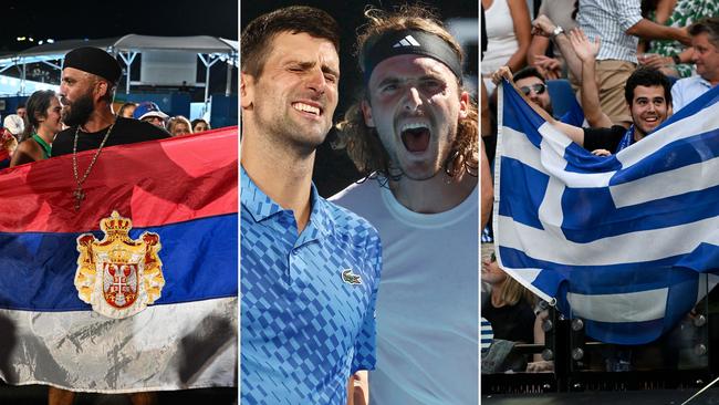 Djokovic v Tsitsipas to ignite rival fans