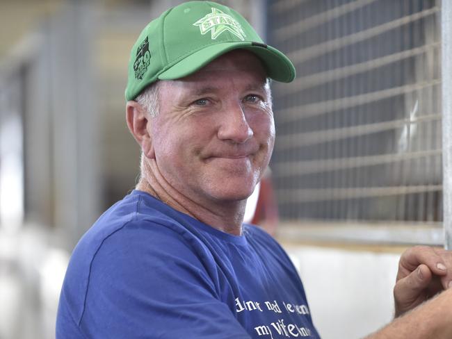 BACK HOME: Former leading Toowoomba horse trainer, Lindsay Hatch, has returned after working in Victoria for four years. Photo Bev Lacey / The Chronicle