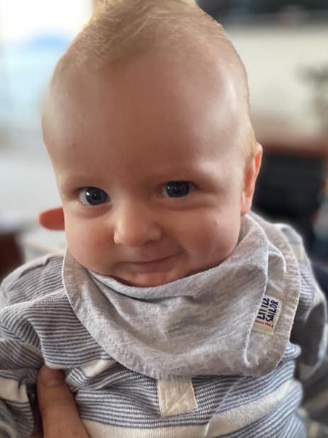 William Denholm won the title of Tassie’s Cutest Newborn. Photo: Katherine Denholm