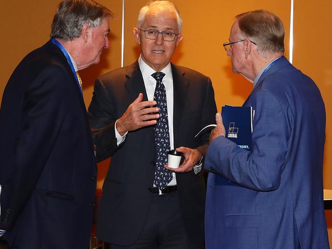 Malcolm Turnbull at the Liberal Party's 60th Federal Council in Sydney. Picture: John Feder/The Australian