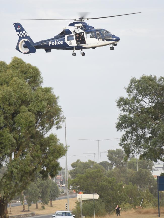 Cooper St reopened about 9.30am this morning. Picture: Tony Gough