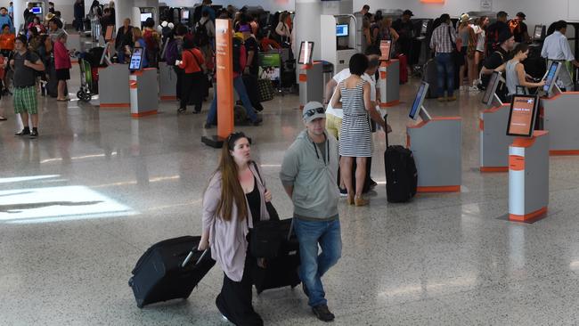 A new Melbourne airport is needed according to the report. Picture: Tony Gough.