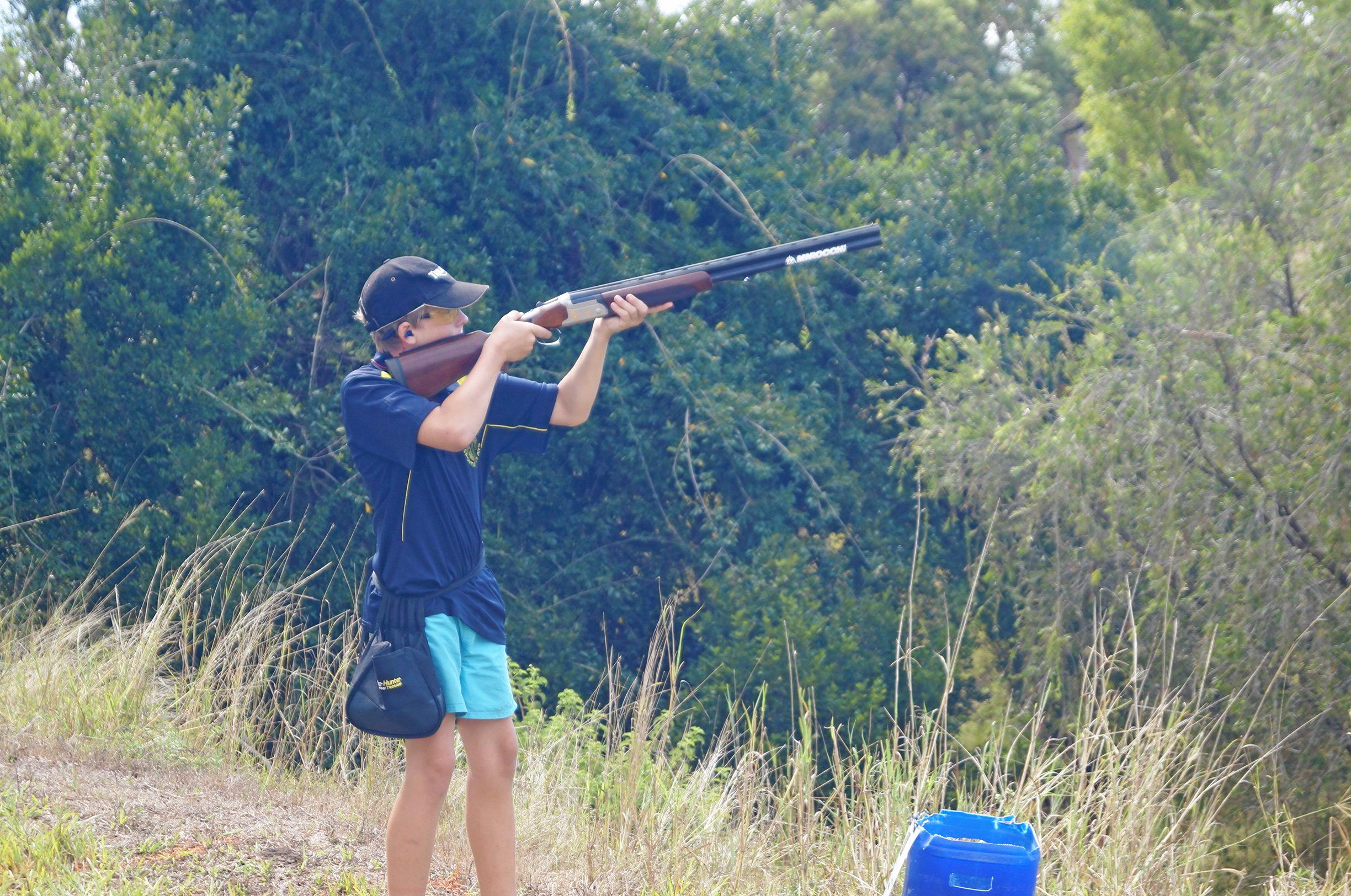 The Gympie Sporting Clays club hosted 40 of the state's most deadeye shooters for a State Selection Shoot at the Sexton grounds last Sunday. Picture: Contributed