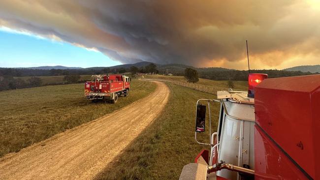 East Gippsland MP Tim Bull says the state is in danger of bushfires. Picture: Valencia Creek CFA