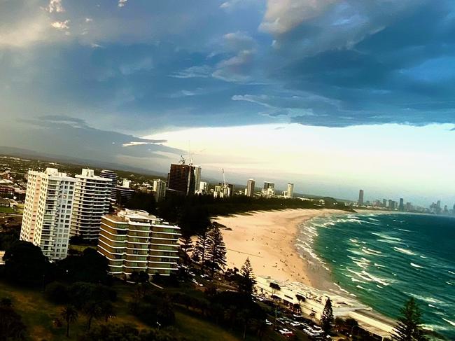 Storm moves across Burleigh Saturday night. Steve O'Ferrall