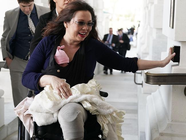 Tammy Duckworth is an army veteran. Picture: AFP/Getty Images