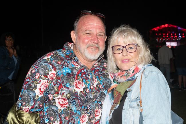 Duane Edwards and Taina Suokallio at Legends on the Lawn at Harrup Park Country Club.Picture: Michaela Harlow