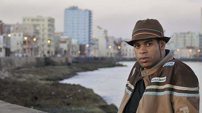 Roberto Fonseca on the Malecon in Havana