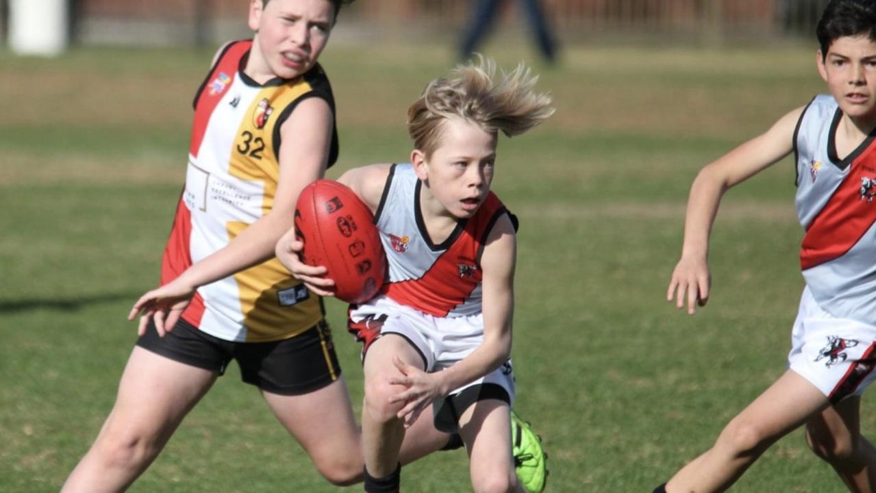 SA Little Legend Jai Birrell, 13, Tea Tree Gully Football Club, has played football from the age of 5. Despite all the interruptions to the 2020 season, Jai gave his all in every game, win or lose. Even though he is one of the smallest players on the field, he attacks the ball as hard as anyone and was awarded the ‘most consistent player’ trophy. Picture supplied.