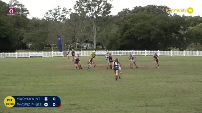 Replay: AFL Queensland Schools Cup SEQ quarter finals - Marymount College v Pacific Pines SHS (Junior Female)