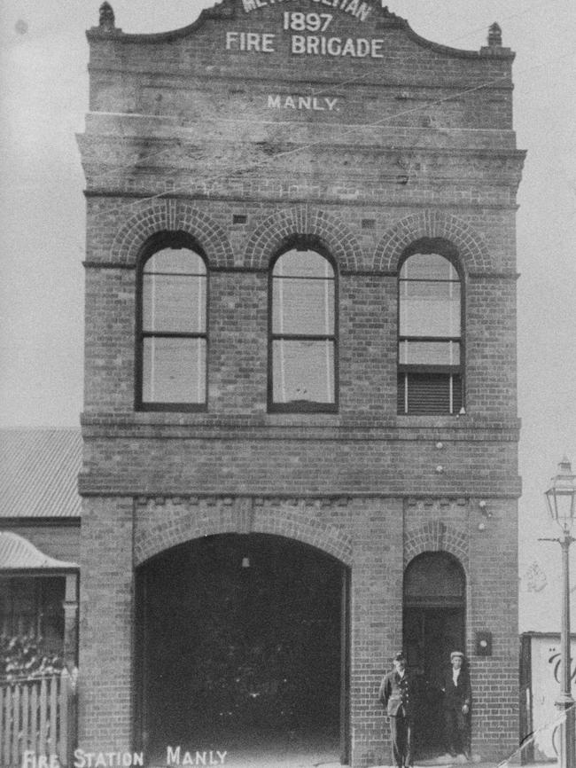 Manly fire station was acquired by the Manly Daily and housed its photographic department