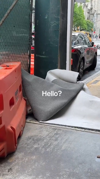 Man’s ‘creepy’ street act