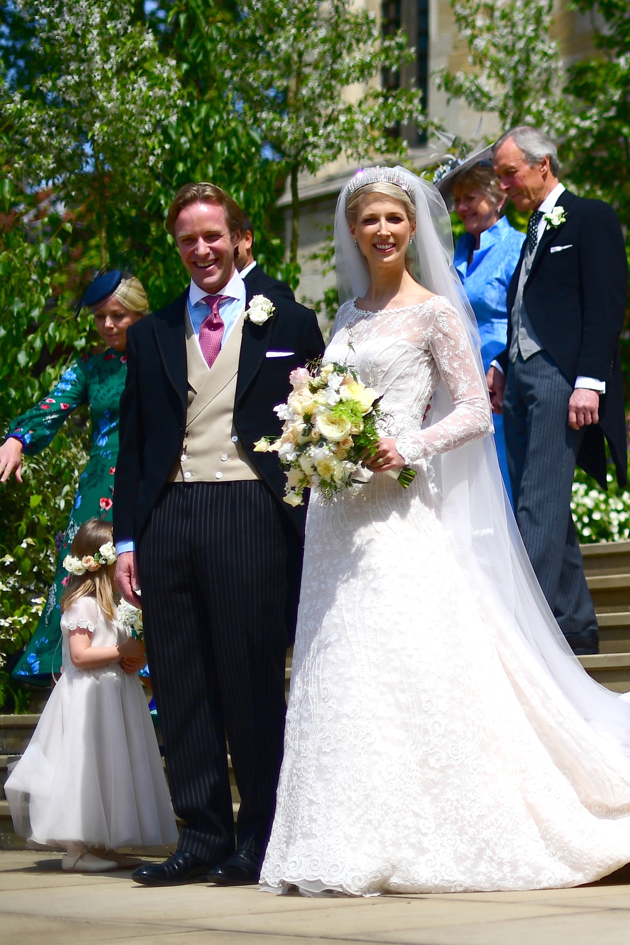 Lady gabriella windsor on sale royal wedding dress